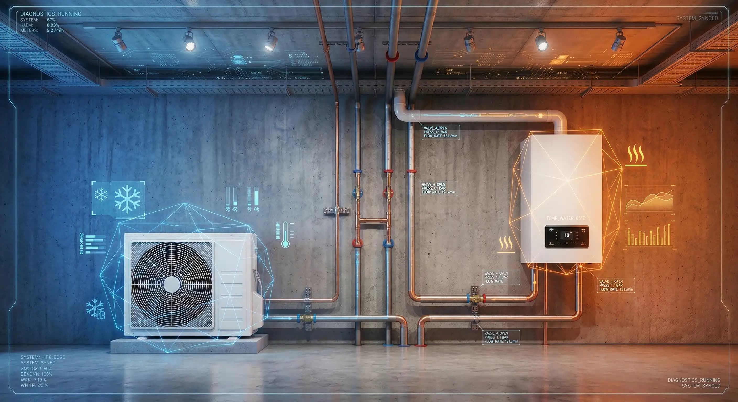 Impianto di climatizzazione moderno gf impianti